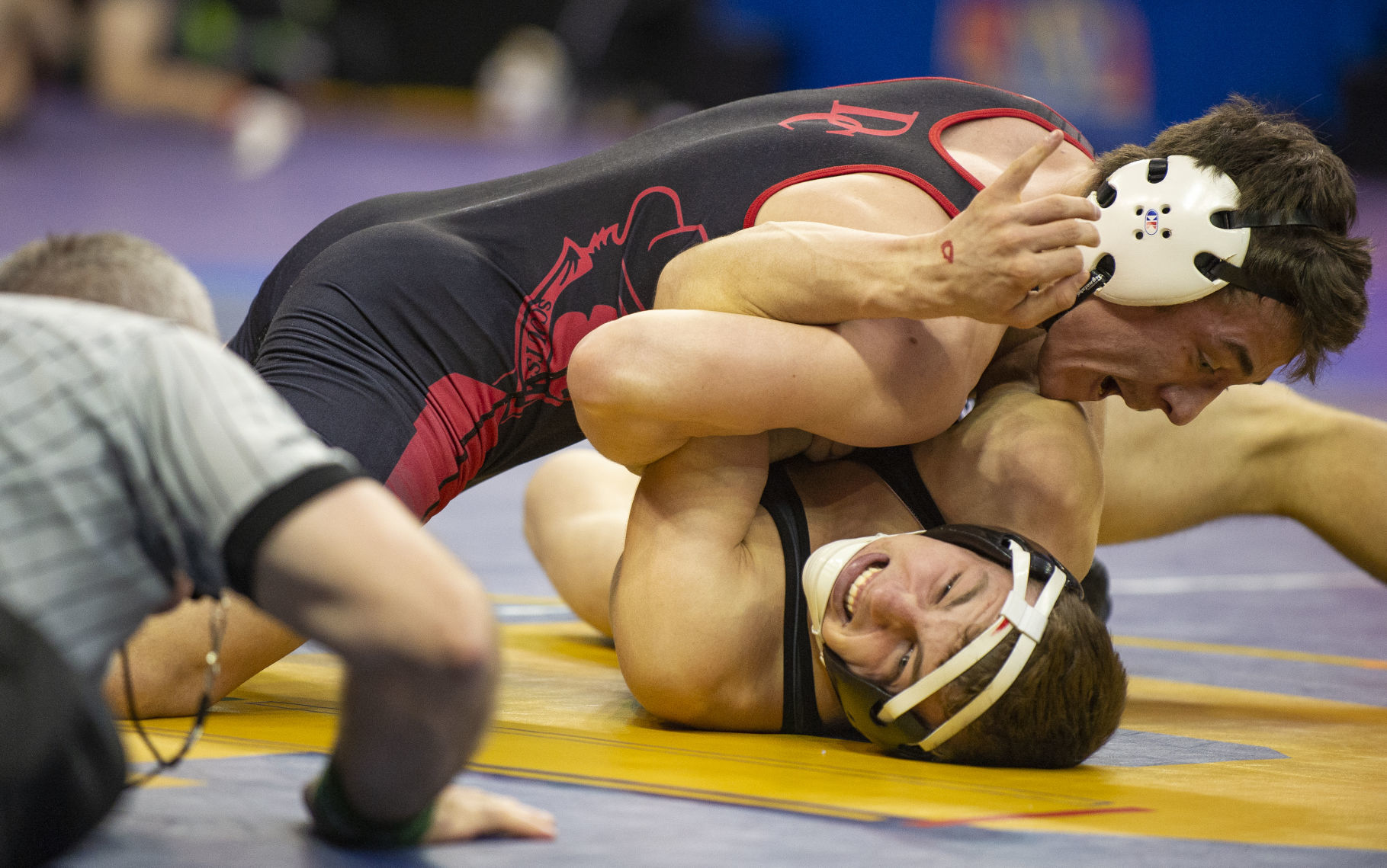 State wrestling semifinals, 2.15